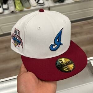 New Era 59FIFTY Cleveland Indians/Guardians Fitted Cap hat size 7 1/4 B10